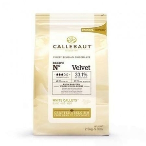 Шоколад белый Velvet 32% Callebaut 2,5 кг